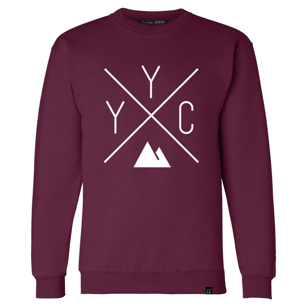 Local Laundry YYC Crew Neck - Maroon